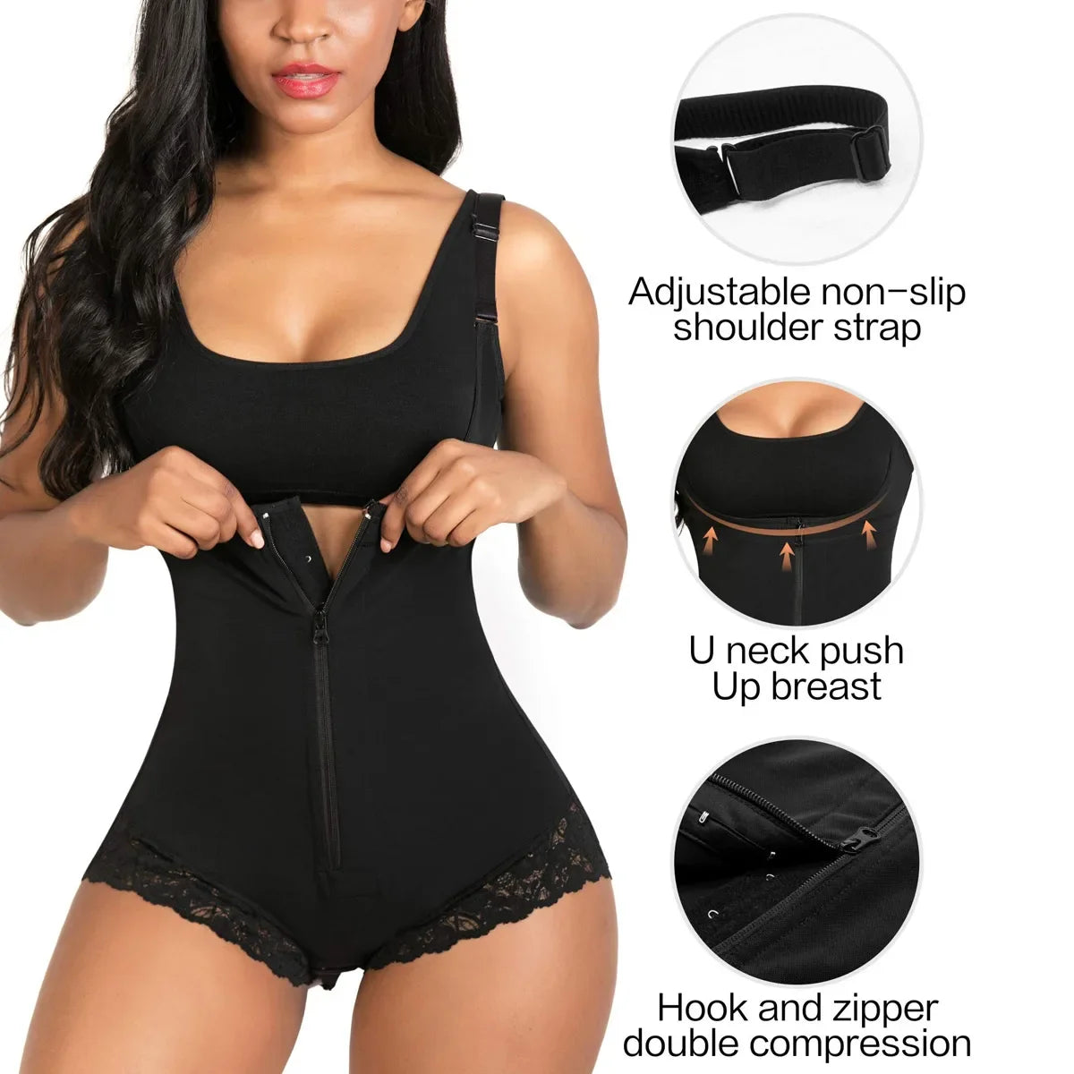 Shapewear Colombian Abdomen Woman Reducing and Shaping Girdles for Women Waist Trainer Flat Stomach Tummy Control Body Shaper